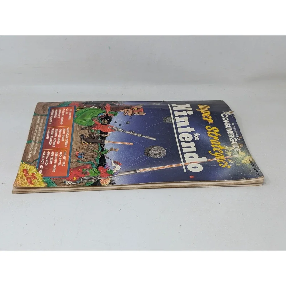 Super Strategies‎ Nintendo NES Strategy Guide Vintage 1991 90s 1990s